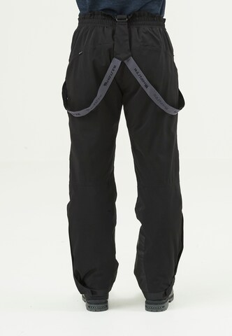 Whistler Regular Workout Pants 'GIPPSLANG' in Black
