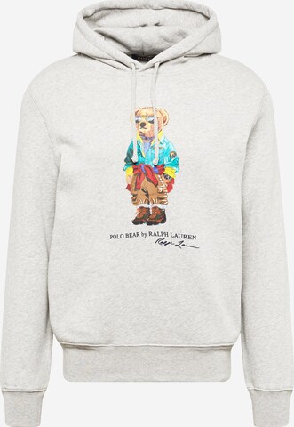 Polo Ralph Lauren Sweatshirt in Grijs: voorkant