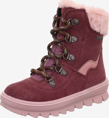 SUPERFIT Snowboots 'FLAVIA' in Rood: voorkant