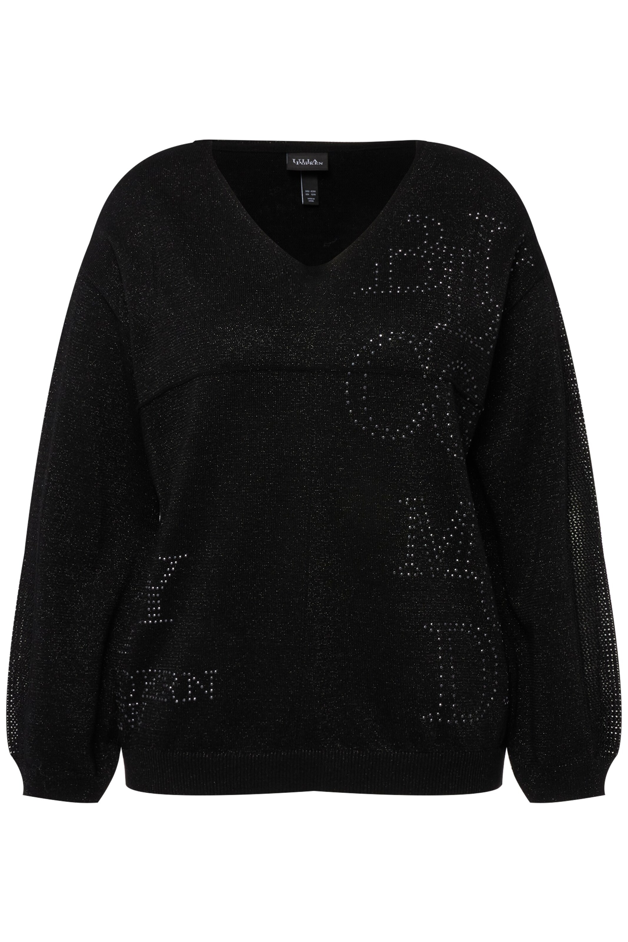 Ulla Popken Sweater in Black: front