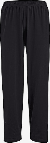 Pantalon de pyjama Charles Colby en noir : devant