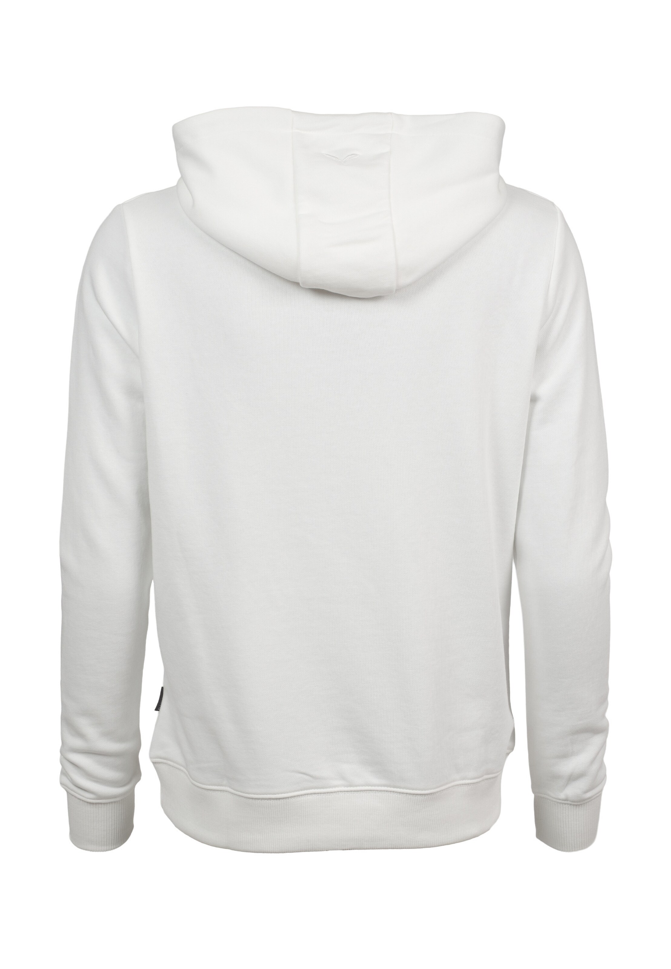 Felpa 'Freu Dich' di Kleinigkeit in bianco