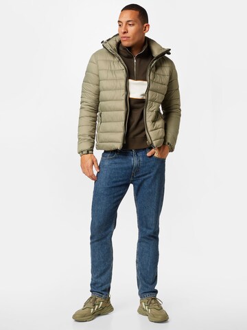 Superdry Between-Season Jacket 'Fuji' in Green