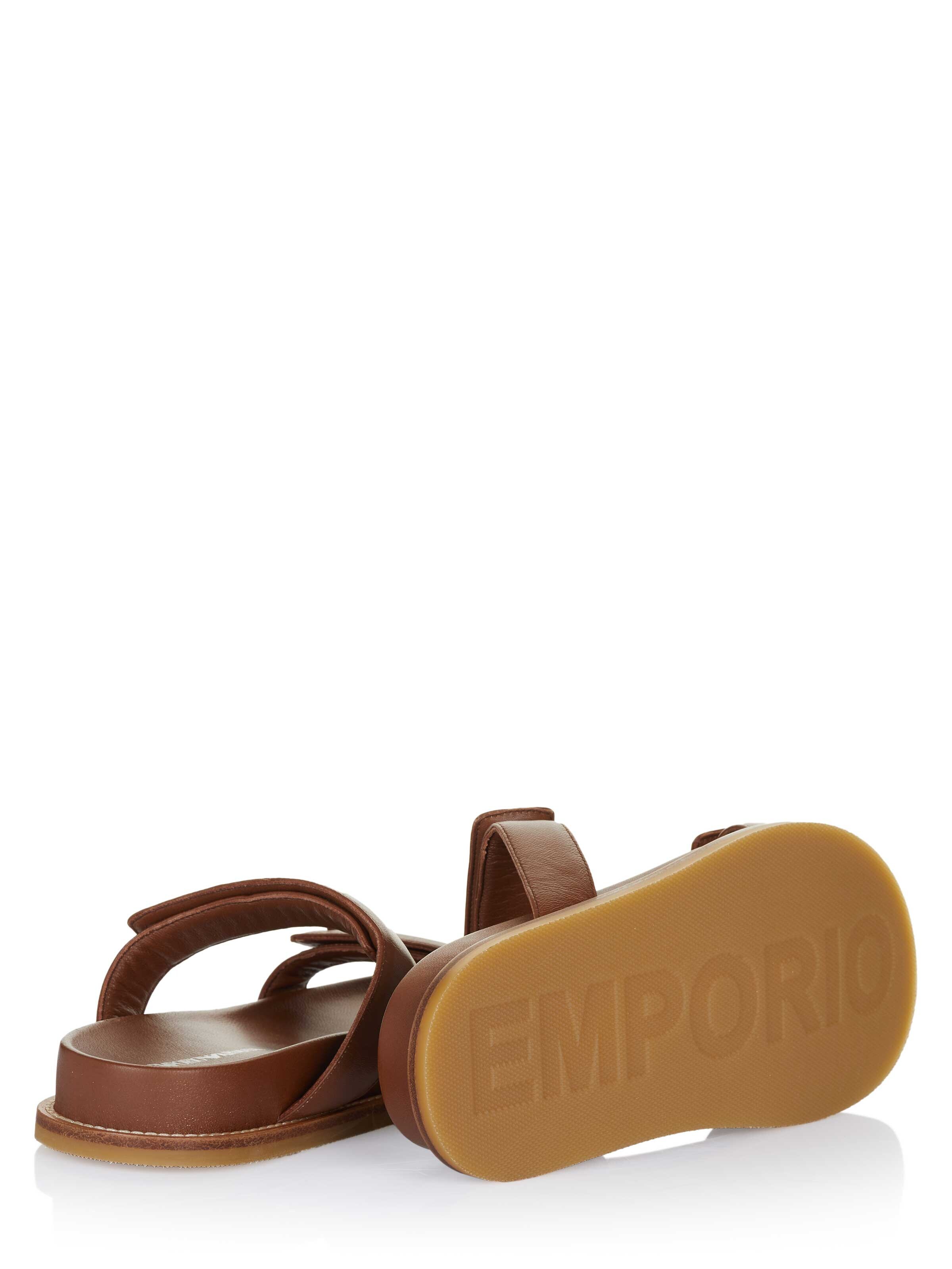Sandalo 'Emporio Armani Sandale' di ARMANI in marrone