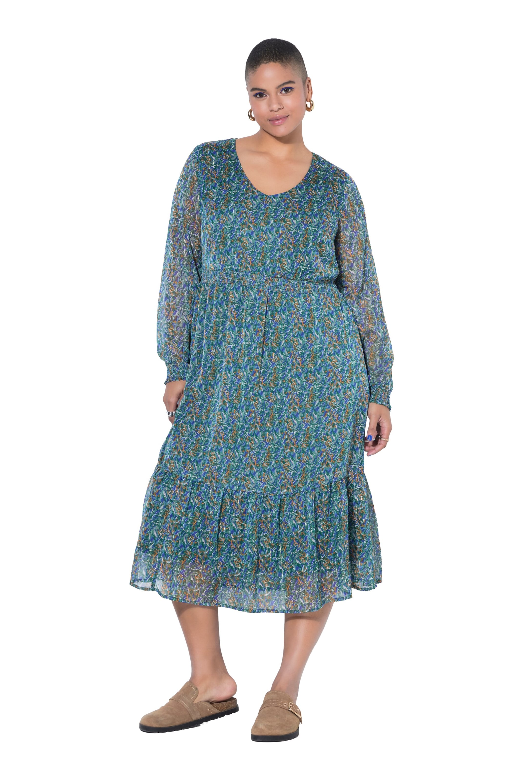 Studio Untold Kleid in Grün: Vorderseite