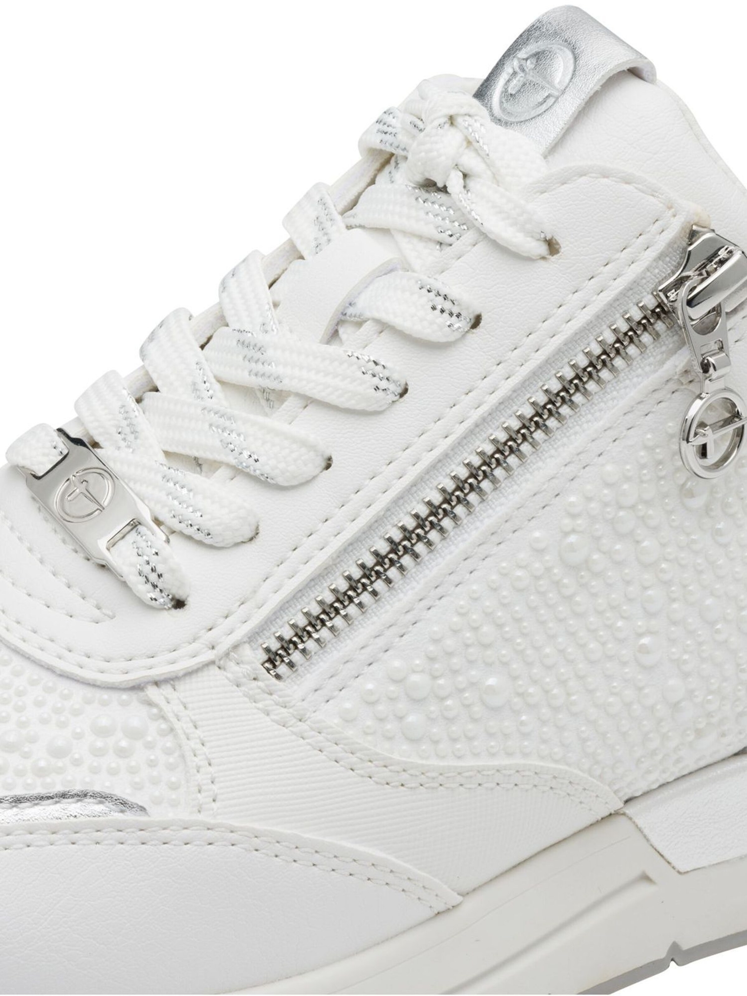 Tamaris Platform trainers in White