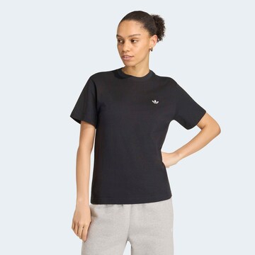 ADIDAS ORIGINALS Shirt in Black: front