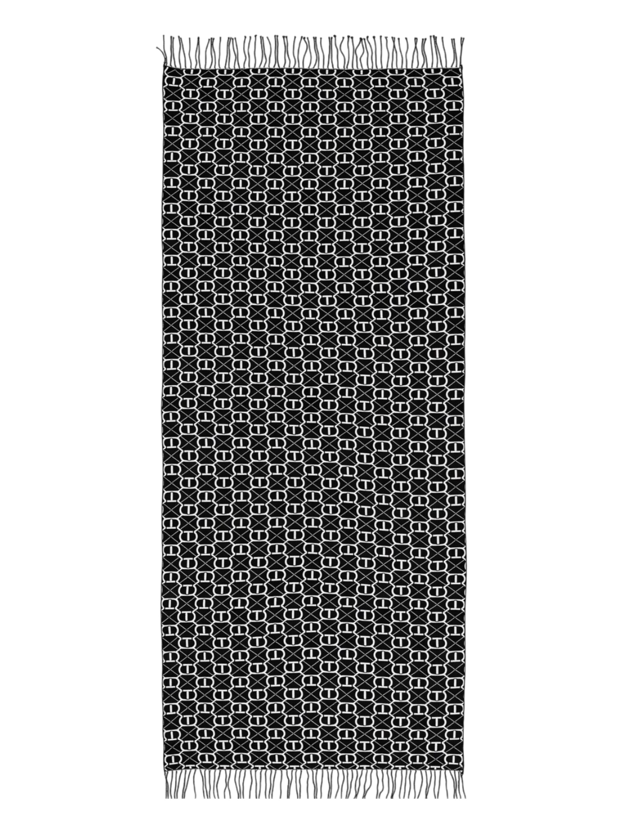 Twinset Schal‌‌‌‌‌ in Schwarz