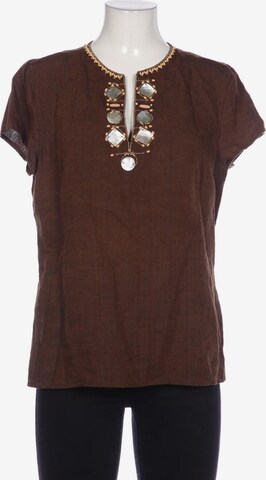 SEIDENSTICKER Blouse & Tunic in XL in Brown: front