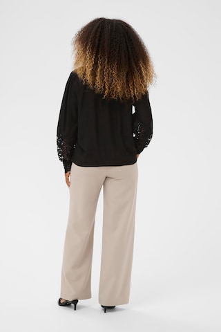 Cream Blouse 'CRTina' in Zwart