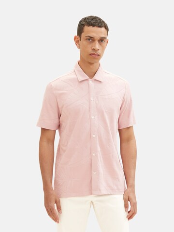 TOM TAILOR Regular Fit Hemd in Pink