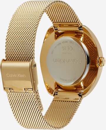 Montre à affichage analogique 'Timeless' Calvin Klein en or