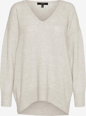 VERO MODA Sweater 'VIGGA' in White: front