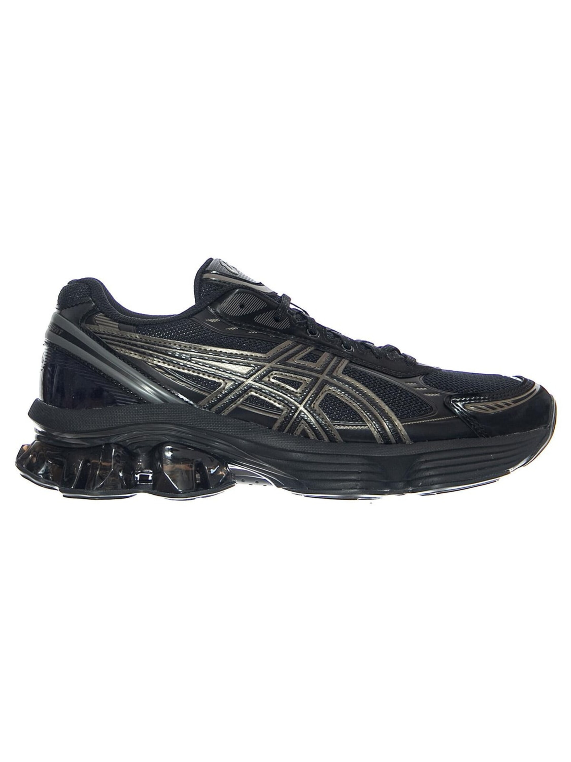 Chaussure de sport à lacets 'GEL-Kinetic Fluent' ASICS en noir