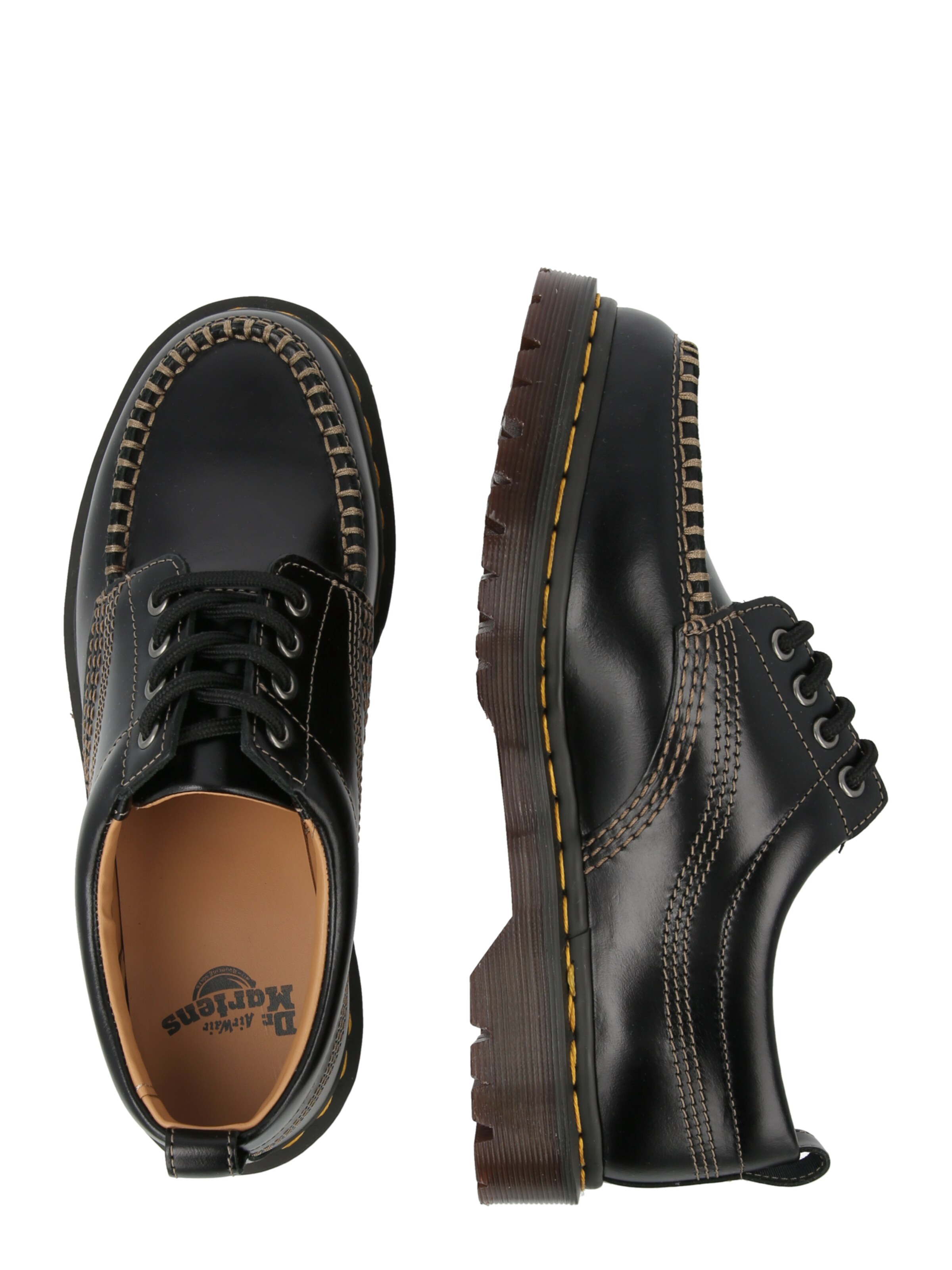 Dr. Martens - Botas com atacadores 'Lowell' em preto
