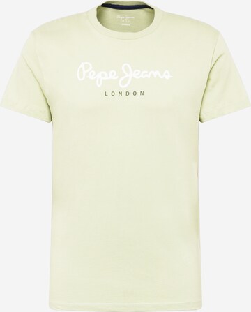 Pepe Jeans Shirt 'EGGO' in Groen: voorkant