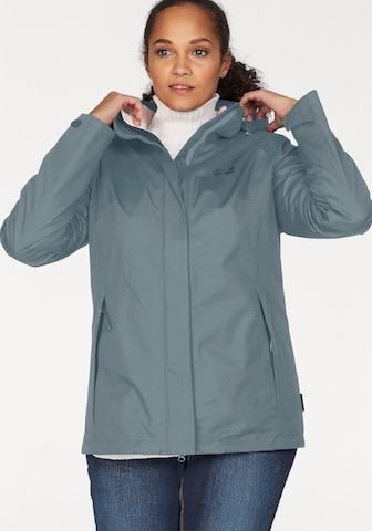 JACK WOLFSKIN Outdoorjacke in Blau: predná strana