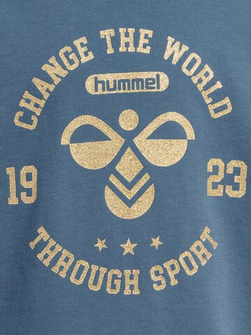 Hummel Sweatshirt in Blauw