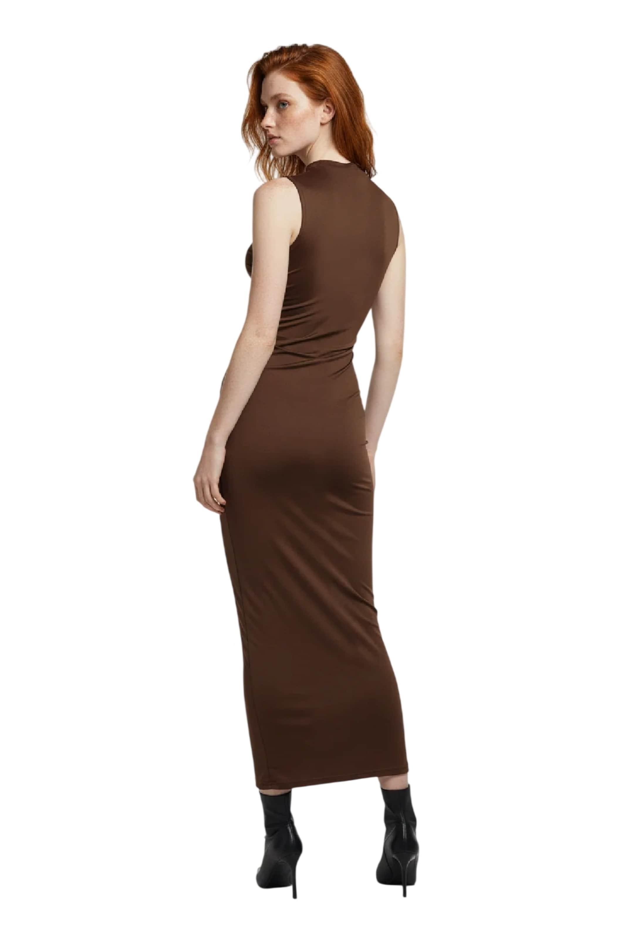 Alexa Dash Kleid in Braun