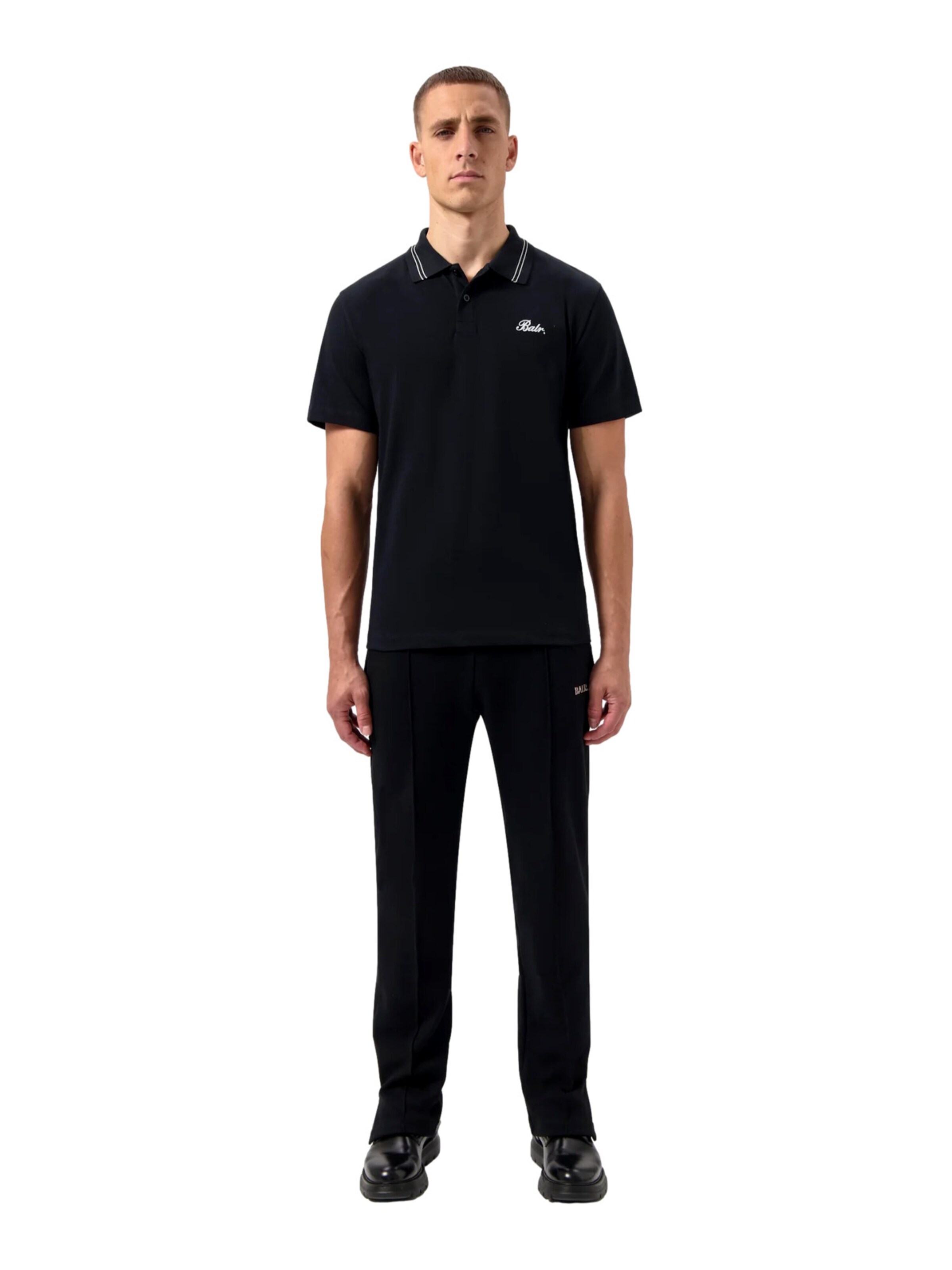 T-Shirt 'TAPE' BALR. en noir