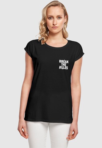 Merchcode Shirt 'Break The Rules 2' in Black: front
