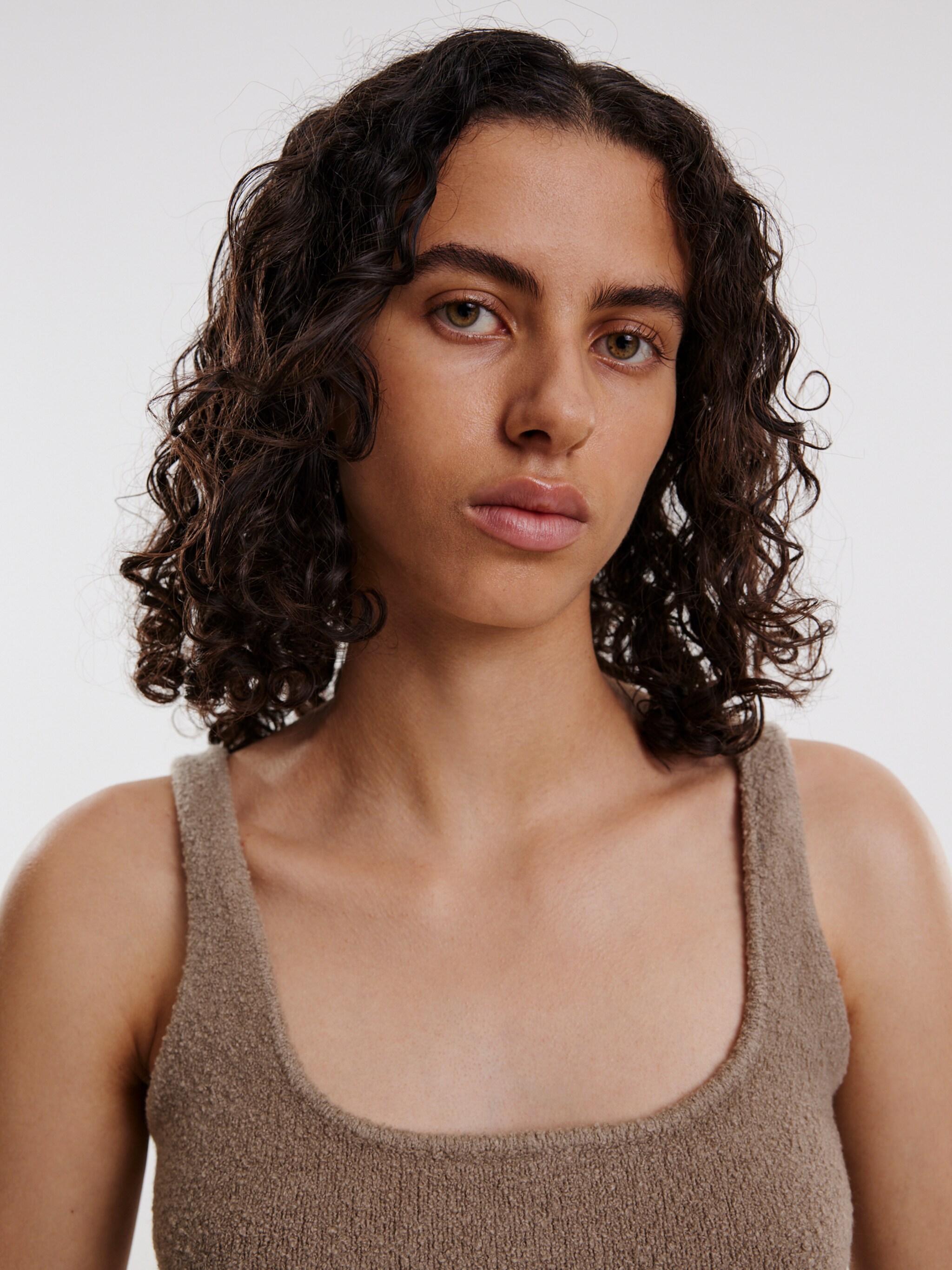 EDITED Produkter Sticktop 'Viona' beige