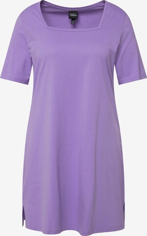 Robe Ulla Popken en violet : devant