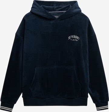 Superdry Sweatshirt 'Country Club' in Zwart: voorkant