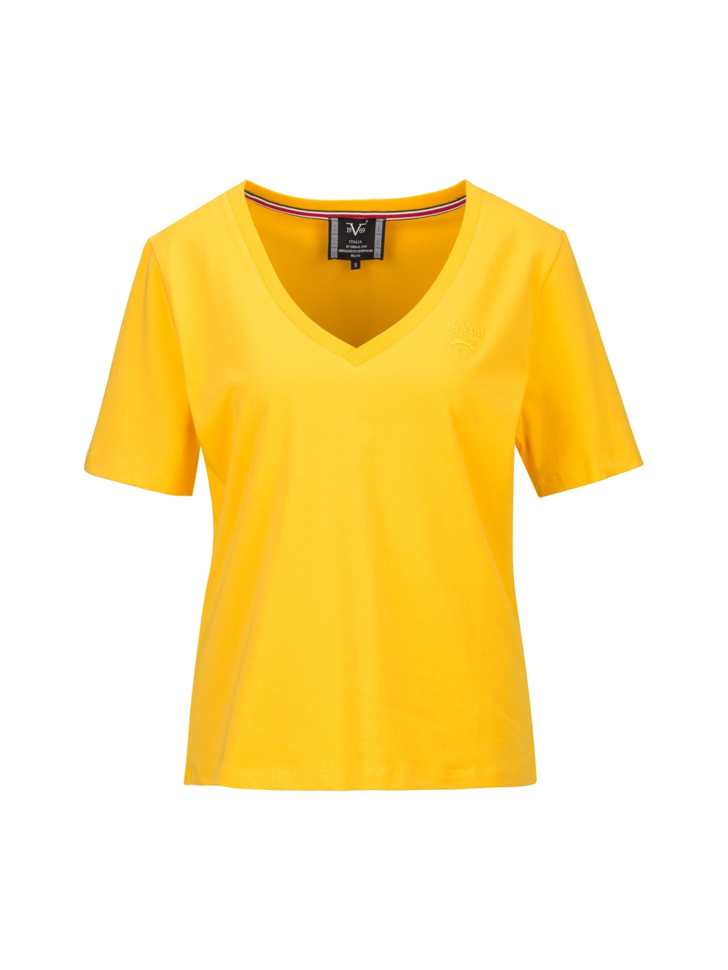 19V69 ITALIA Shirt 'Baila' in Yellow: front