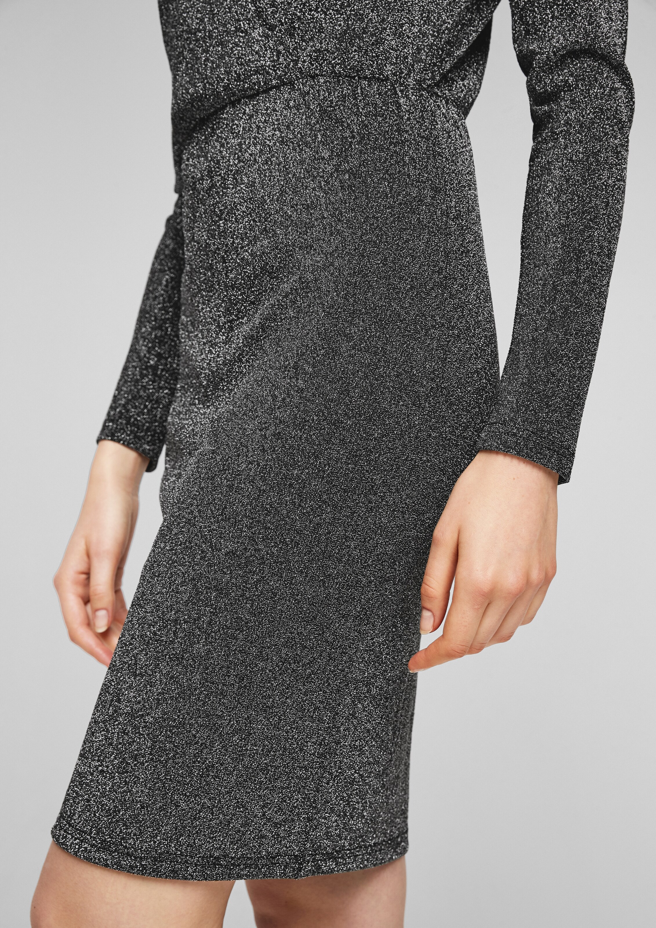 Q/S by s.Oliver Kleid in Silber 