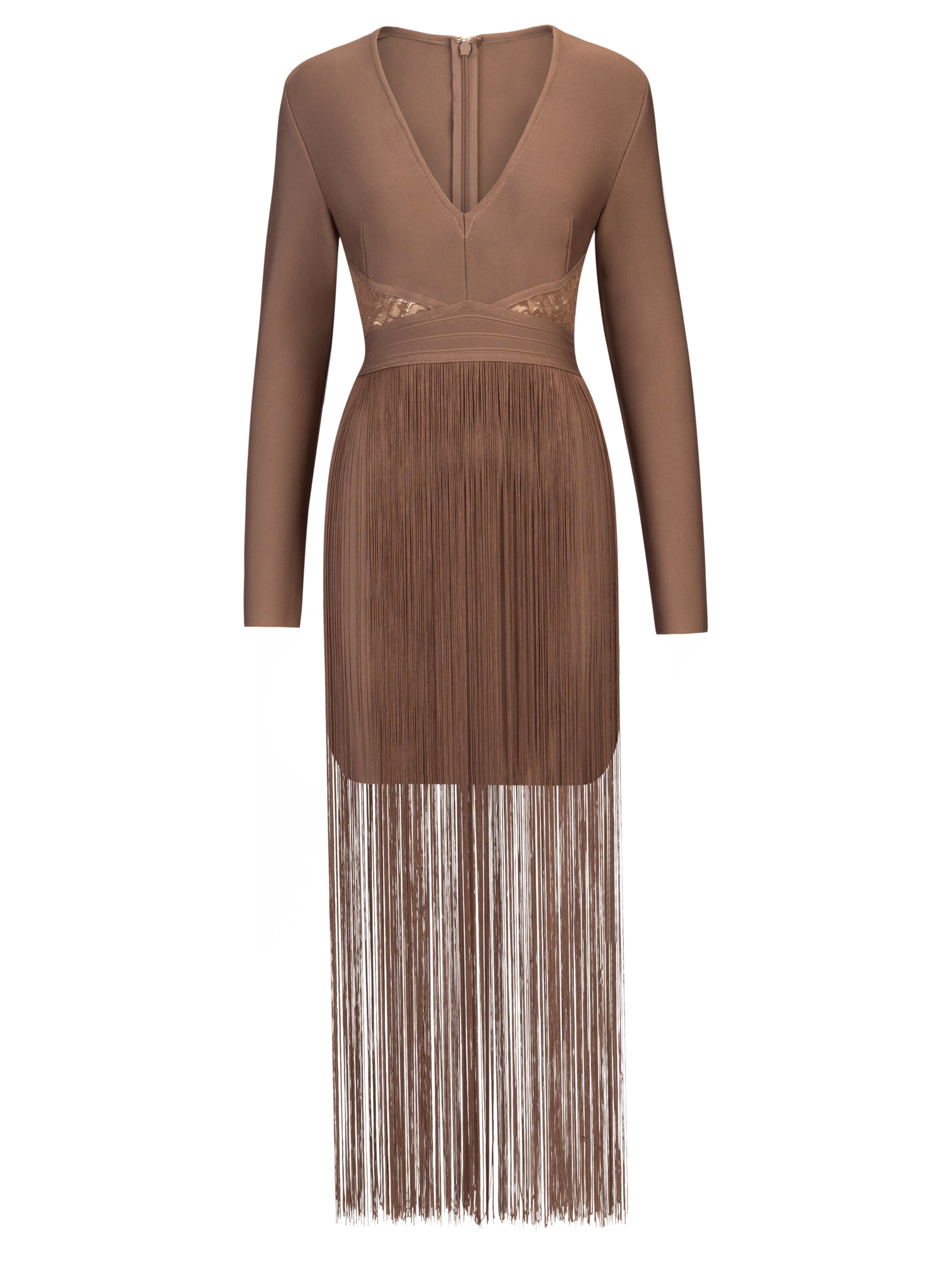 Kraimod Abendkleid in 34 in taupe, Produktansicht