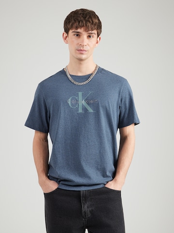 T-Shirt 'Hero' Calvin Klein Jeans en bleu : devant