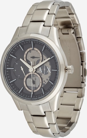 ARMANI EXCHANGE Analogové hodinky – stříbrná: přední strana
