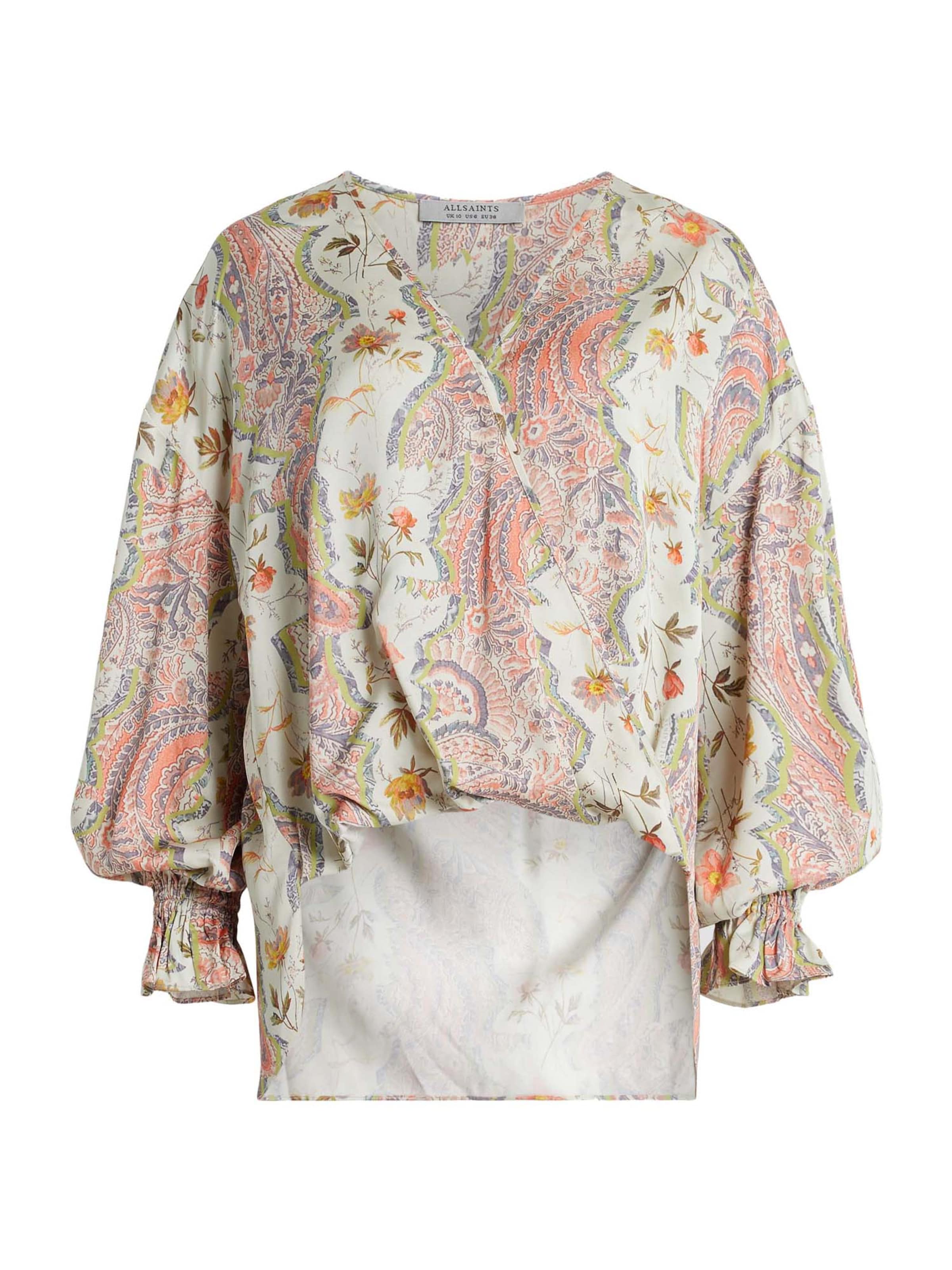 AllSaints Μπλούζα 'PENNY CASCADE' σε πράσινο: μπροστά