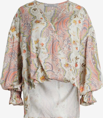 AllSaintsBluza 'PENNY CASCADE' - zelena boja: prednji dio