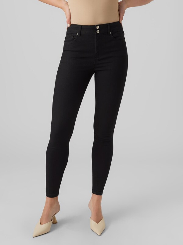 VERO MODA Slim fit Jeans 'SOPHIA' in Black Denim