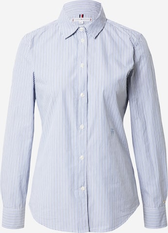 TOMMY HILFIGER Bluse in Blau: predná strana