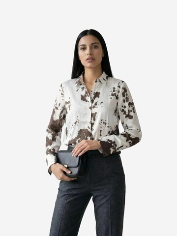 My fashion Blouse in Brown: front