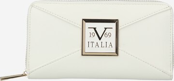 19V69 ITALIA Peňaženka 'by Versace RAISSA' - biela: predná strana