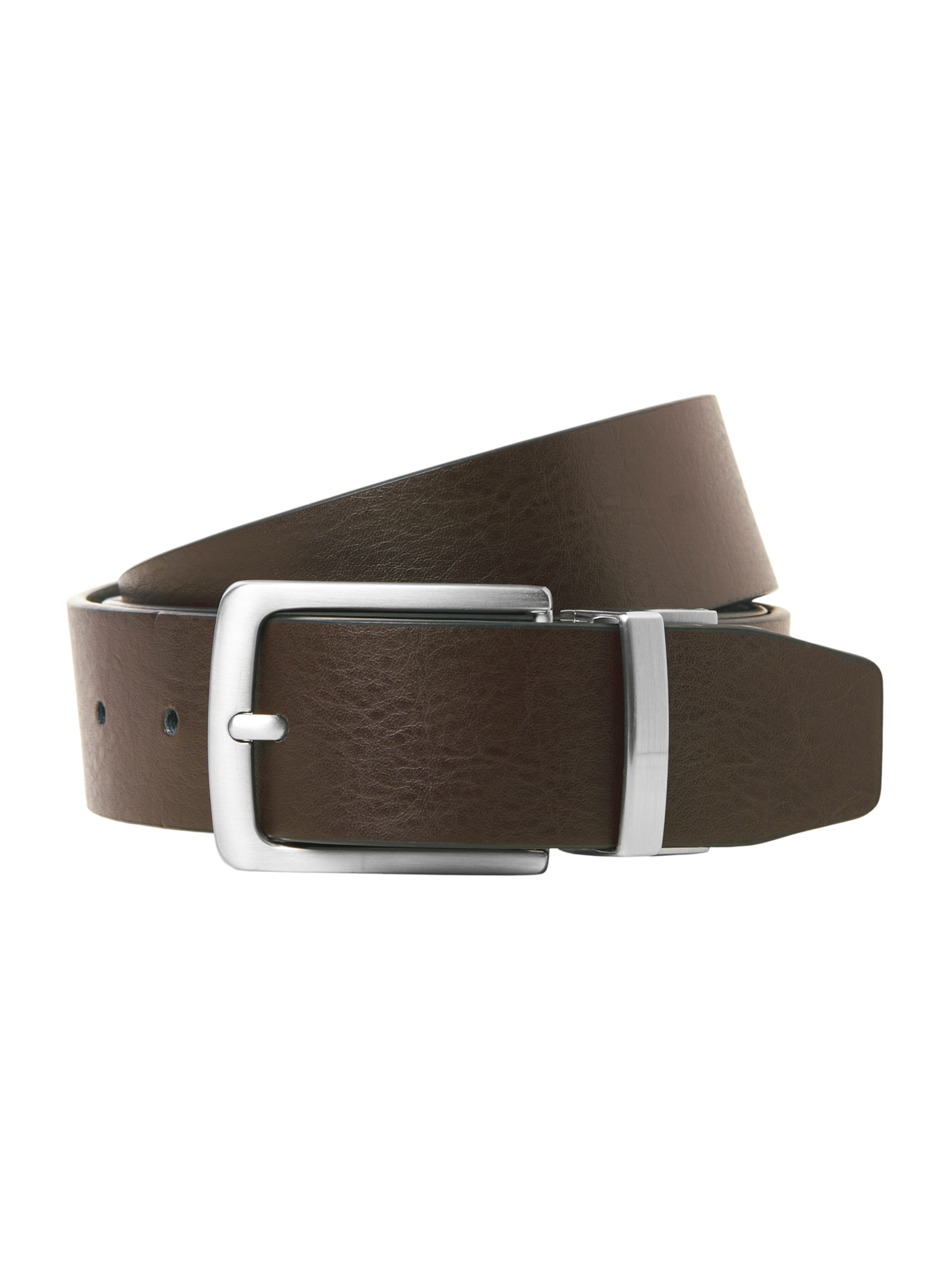 JACK & JONES Belt 'JACRIO' in Brown / Black, Item view