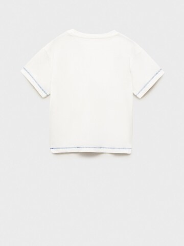 MANGO KIDS Póló 'ESCAPE' - fehér