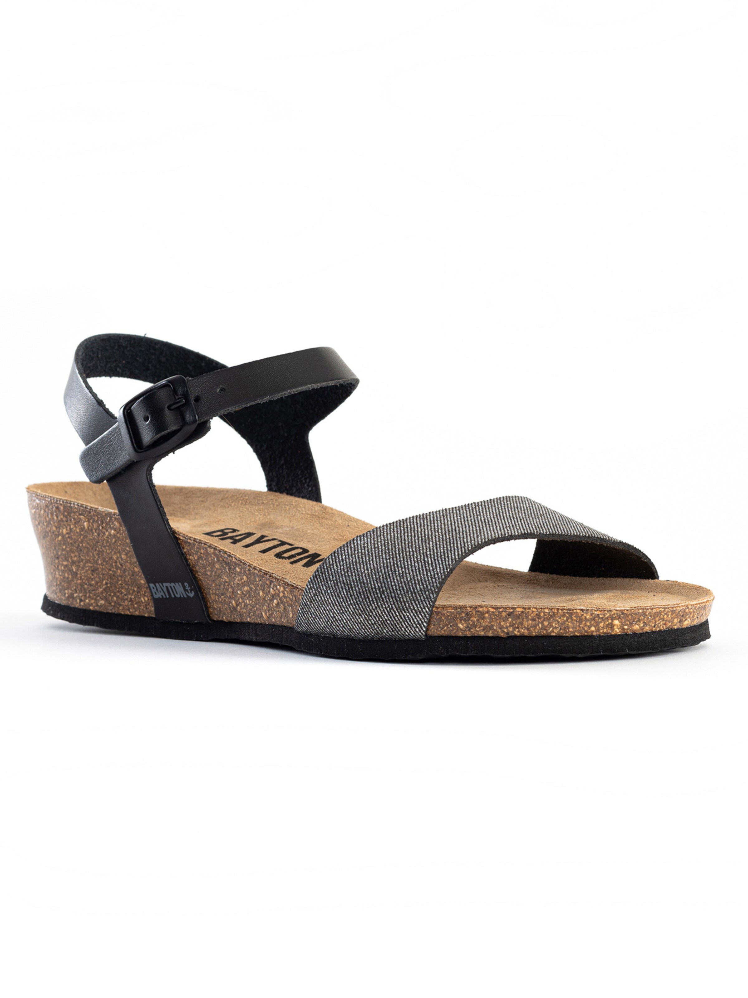 Bayton - Sandalias con hebilla 'Wodonga' en negro