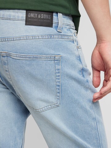 regular Jeans 'ONSWEFT' di Only & Sons in blu