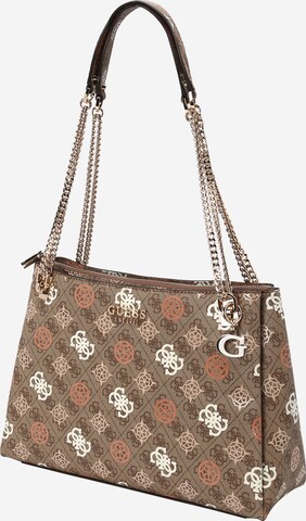 Borsa a spalla 'ELIETTE' di GUESS in beige