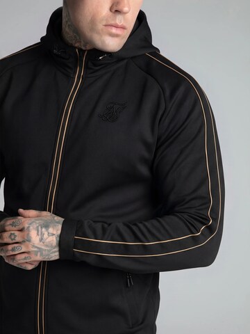 SikSilk Between-season jacket in Black