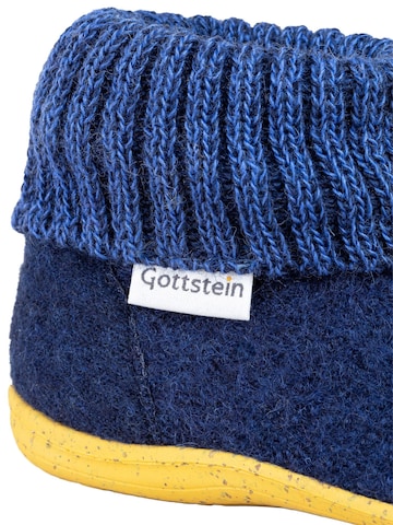 Gottstein Slippers 'Alpine Boot RU' in Blue