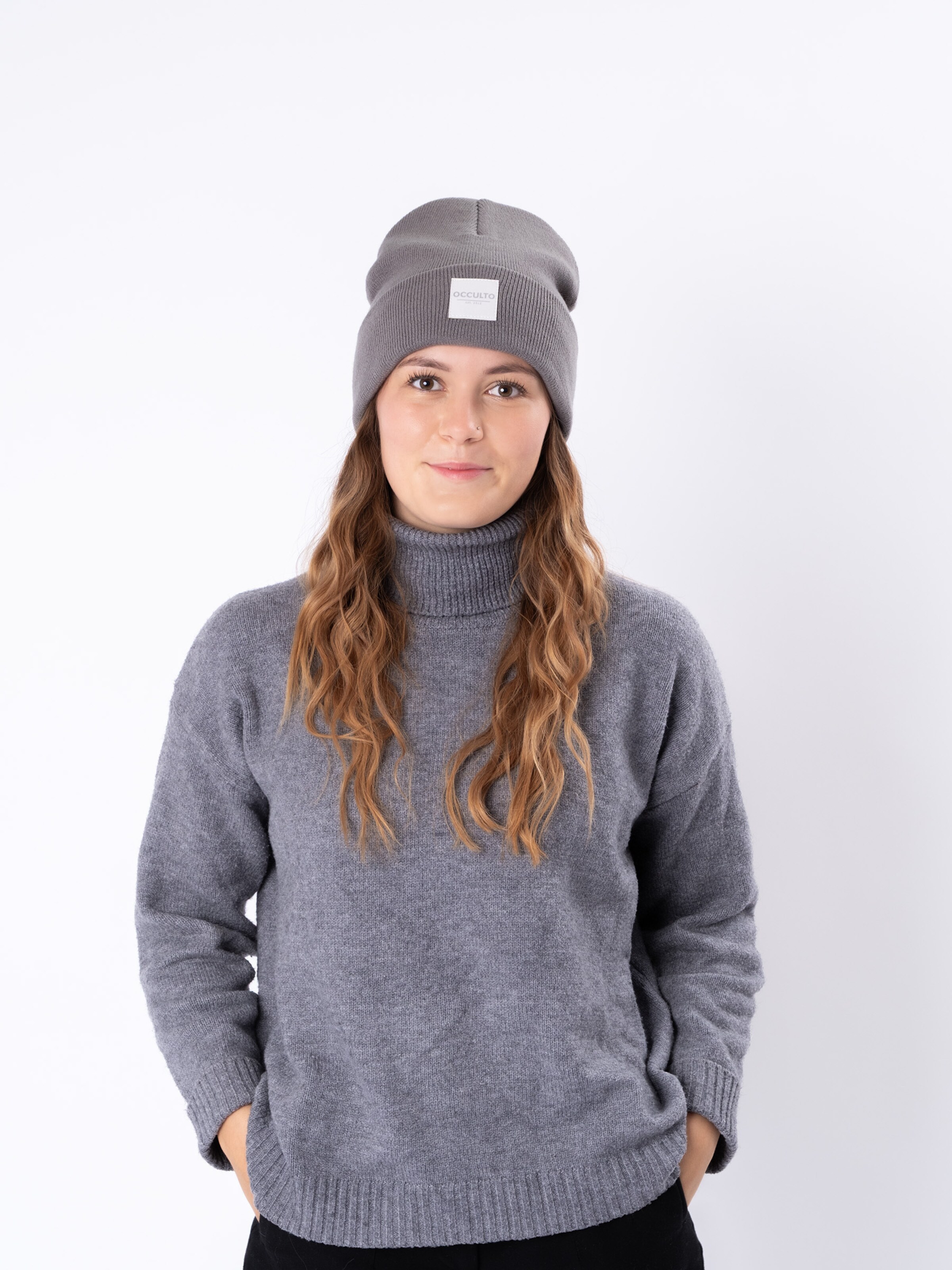 Occulto Beanie 'Eli' in Grey
