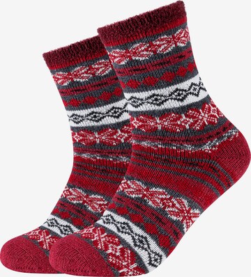 camano Socken in Rot: predná strana