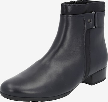 GABOR Ankle Boots in Black: front