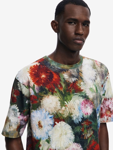 Desigual Тениска в зелено